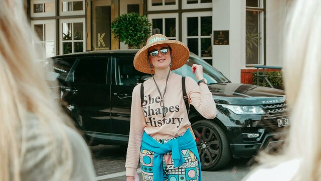 Tour guide Tash Tour guide Tash