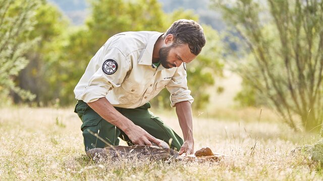 Park ranger at Namadgi National Park